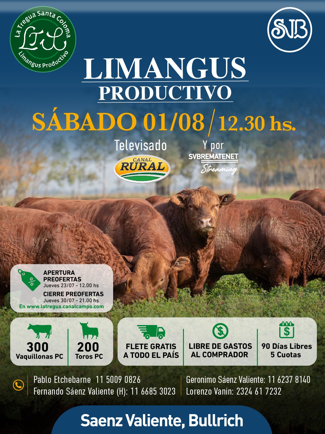 Haga click y vea los lotes.