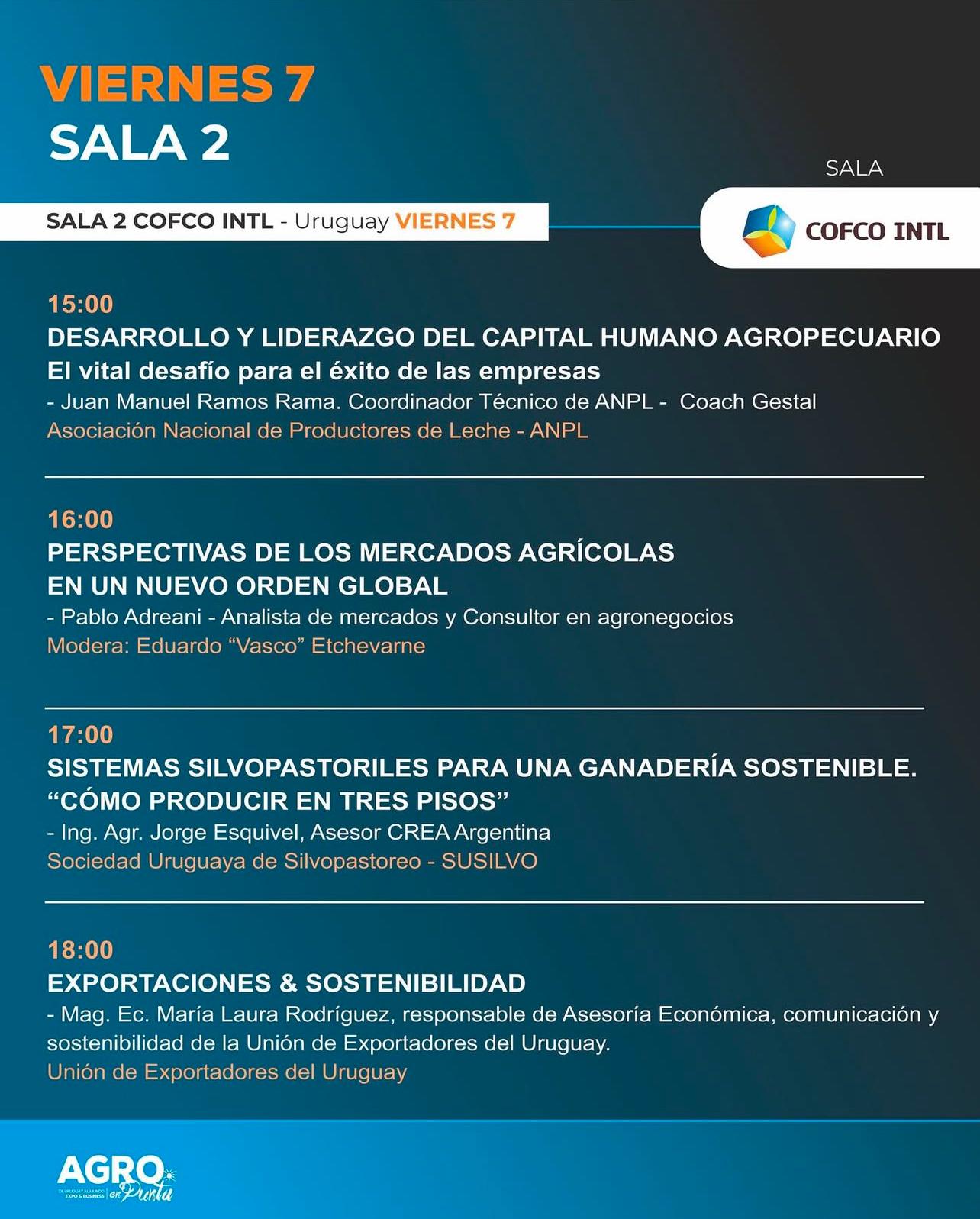 Agro en Punta - Sala 2 COFCO INTL - Viernes