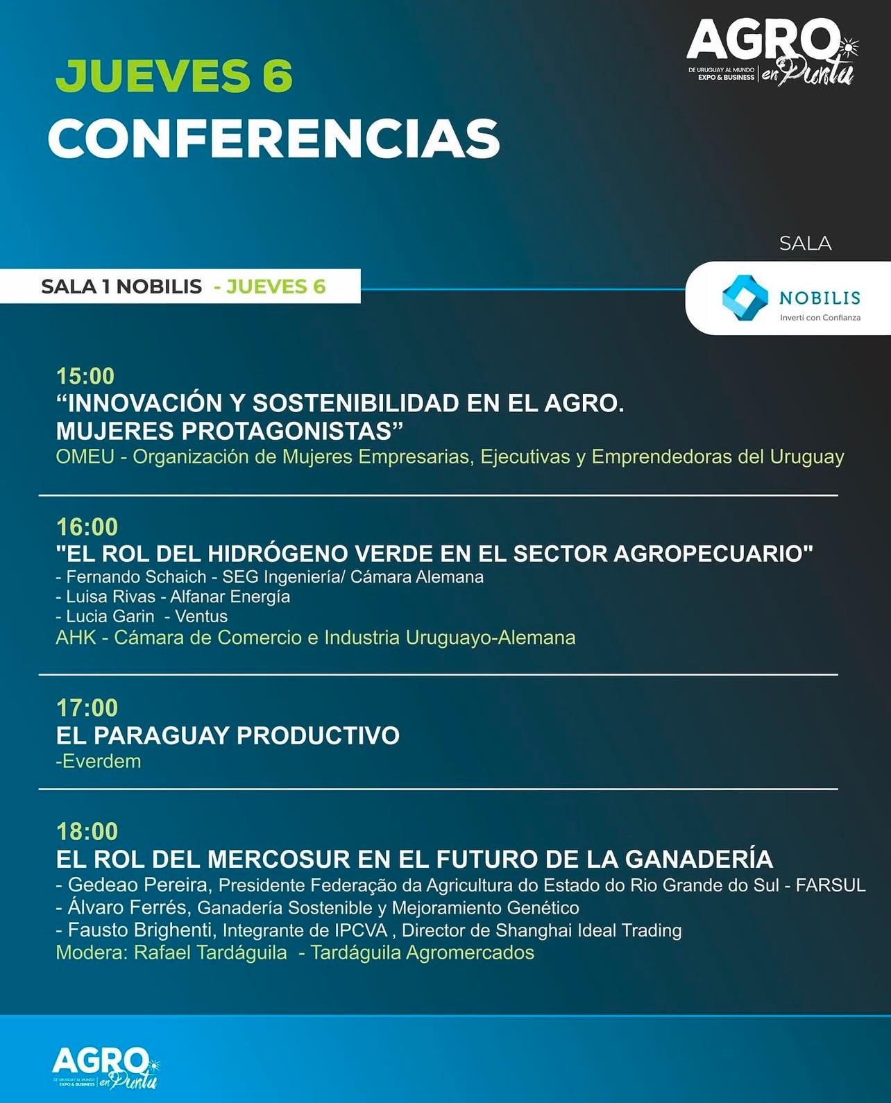 Agro en Punta - Sala 1 NOBILIS - Jueves