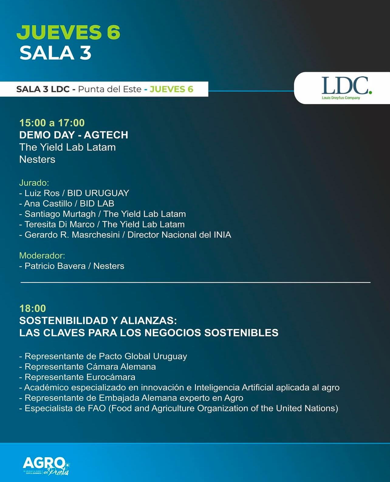 Agro en Punta - Sala 3 LDC - Jueves