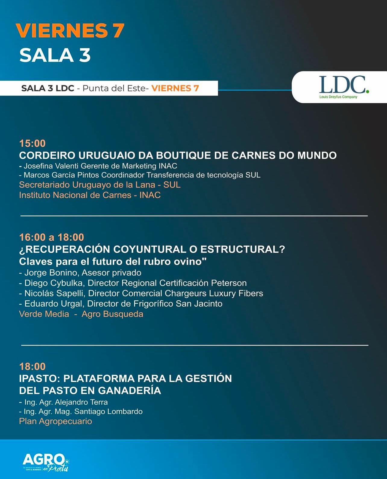 Agro en Punta - Sala 3 LDC - Viernes