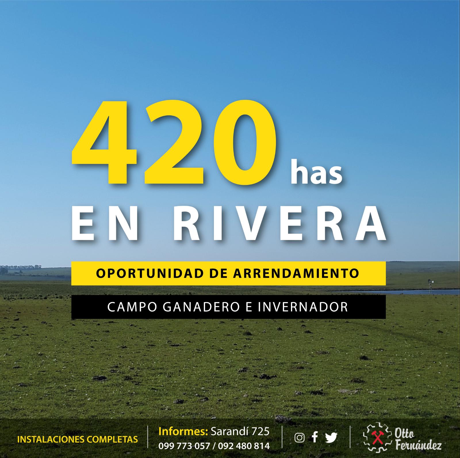 Campo en Arrendamiento en Rivera - Imagen 1