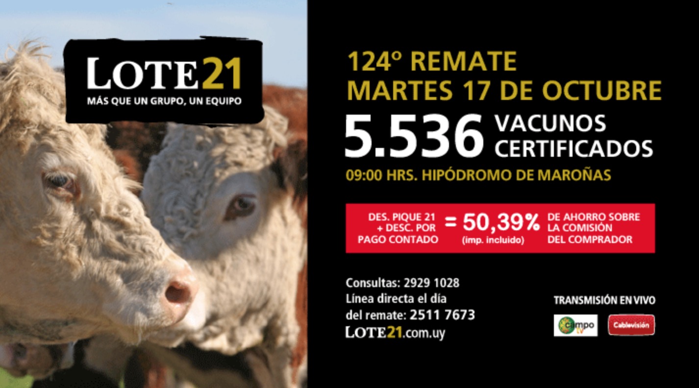 Afiche 124º Remate Lote 21