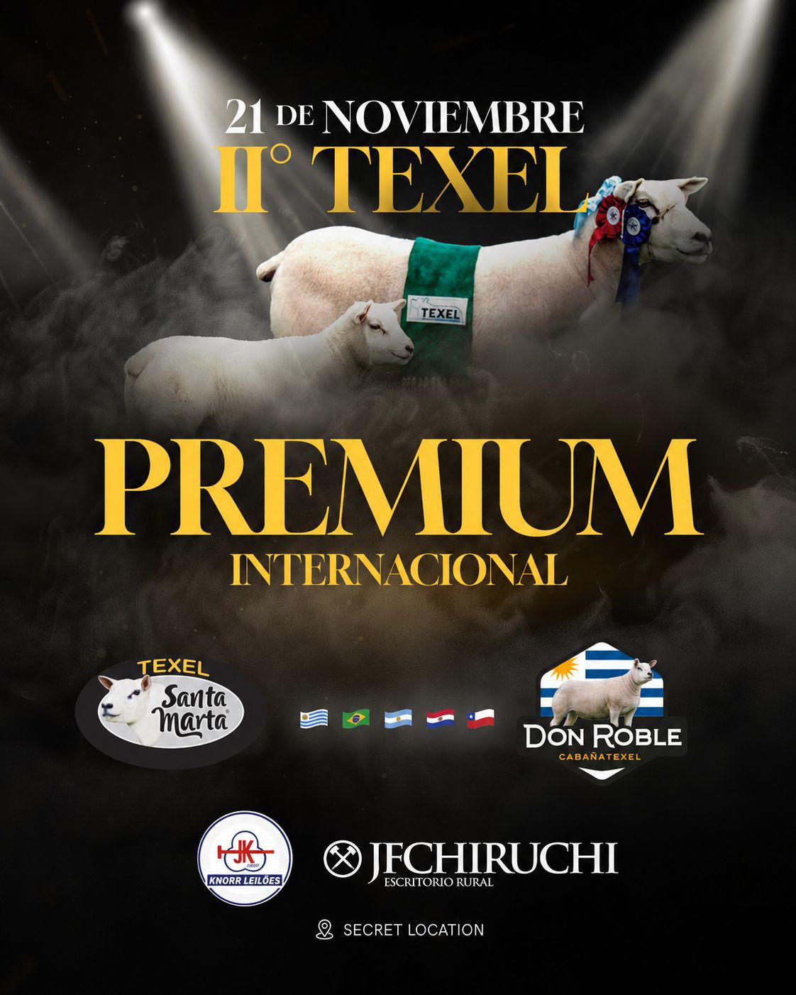 II° REMATE TEXEL PREMIUM INTERNACIONAL