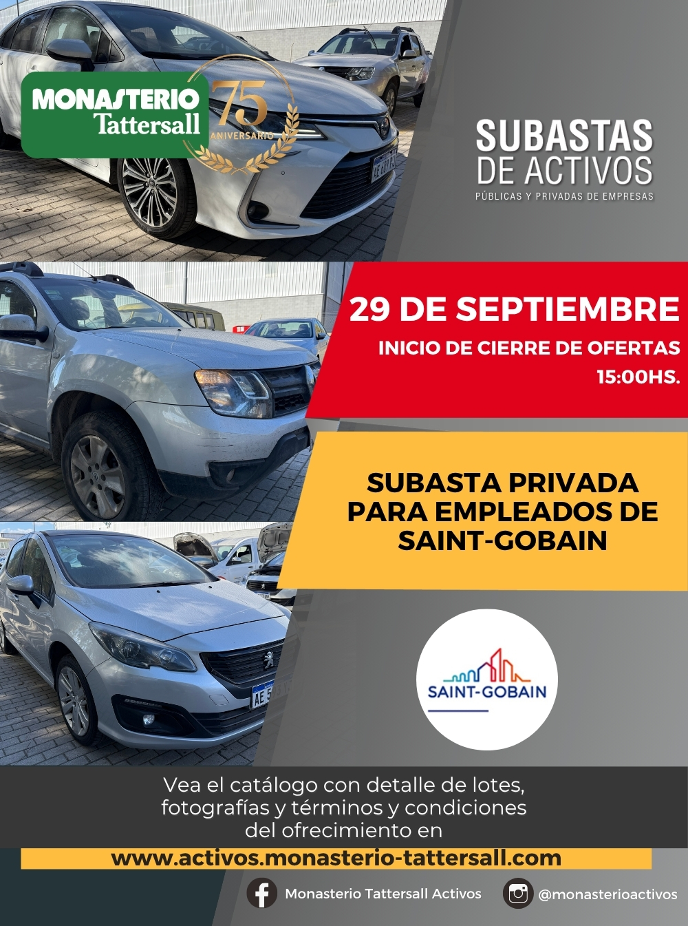 Afiche Empl. Saint-Gobain 29-09-26