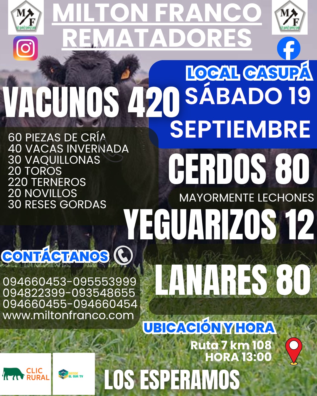 Afiche Feria mensual setiembre