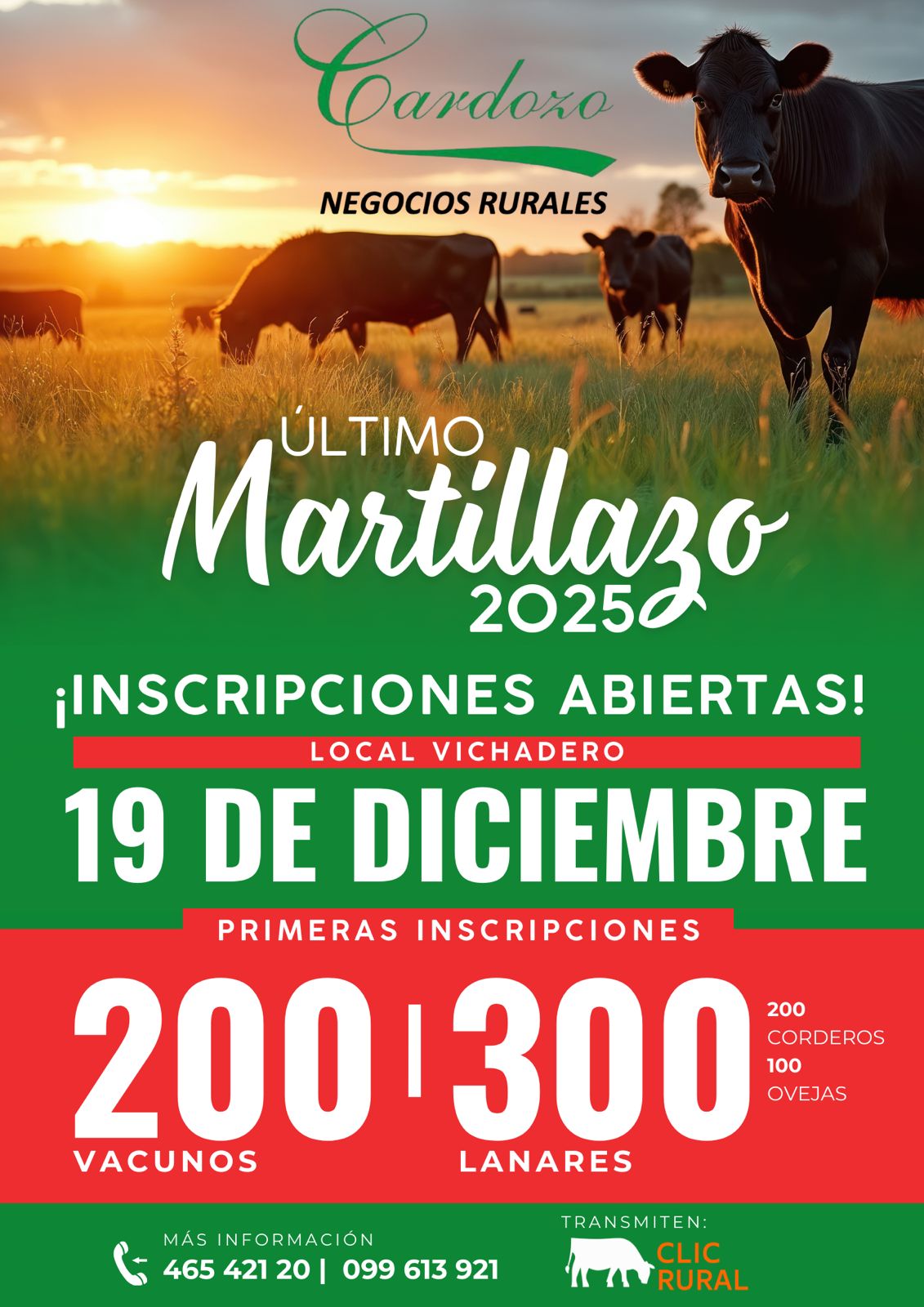 Remate Ultimo martillazo!