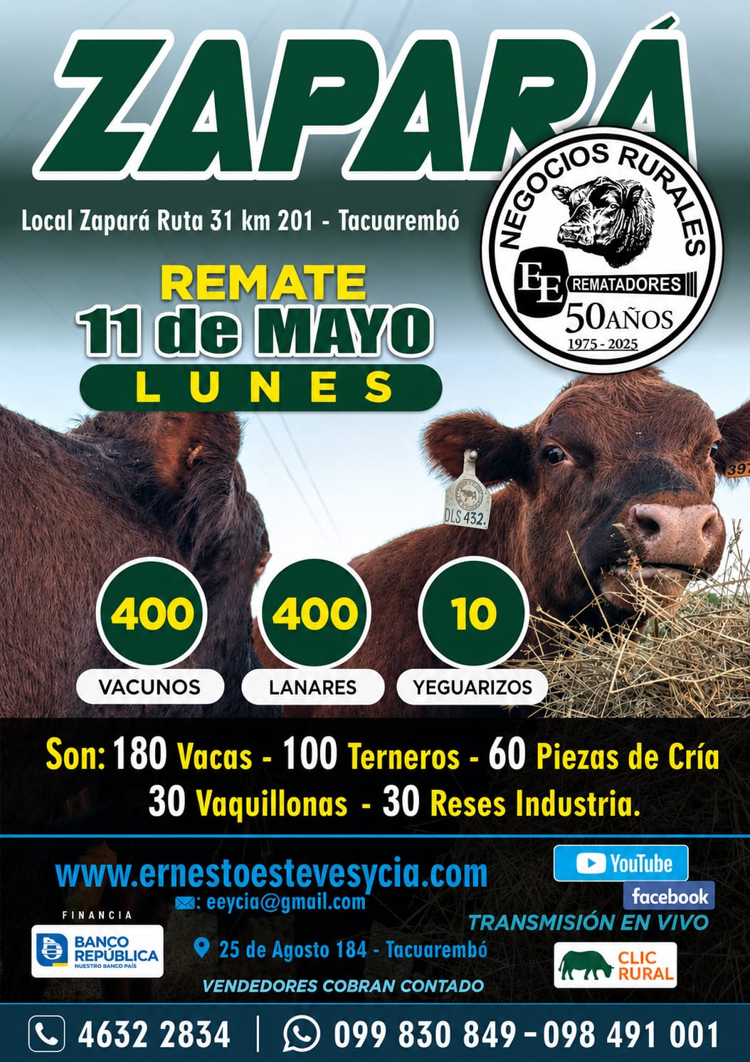 Remate Feria Mensual - Zapara