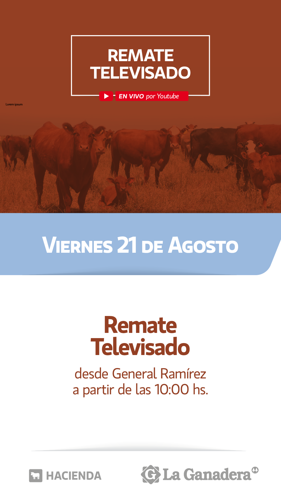 91° Remate Televisado
