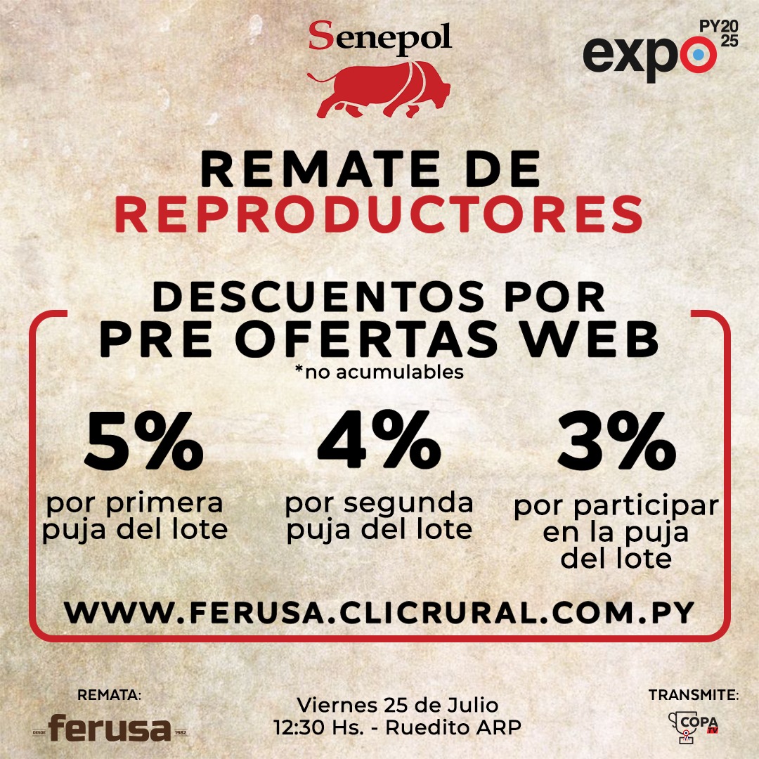 Remate FERIA DE REPRODUCTORES DE BOZAL SENEPOL - EXPO 2025
