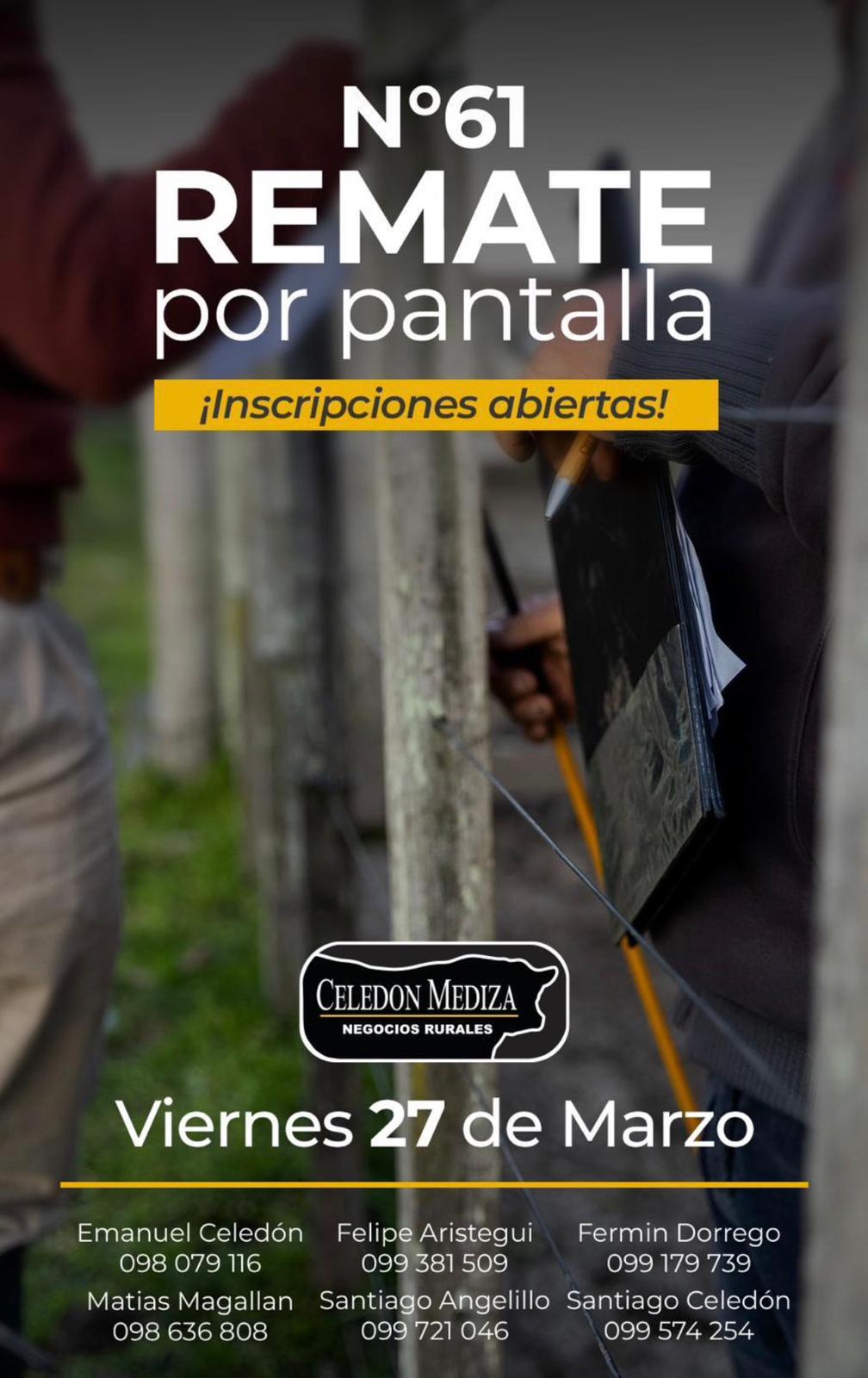 61º Remate por Pantalla