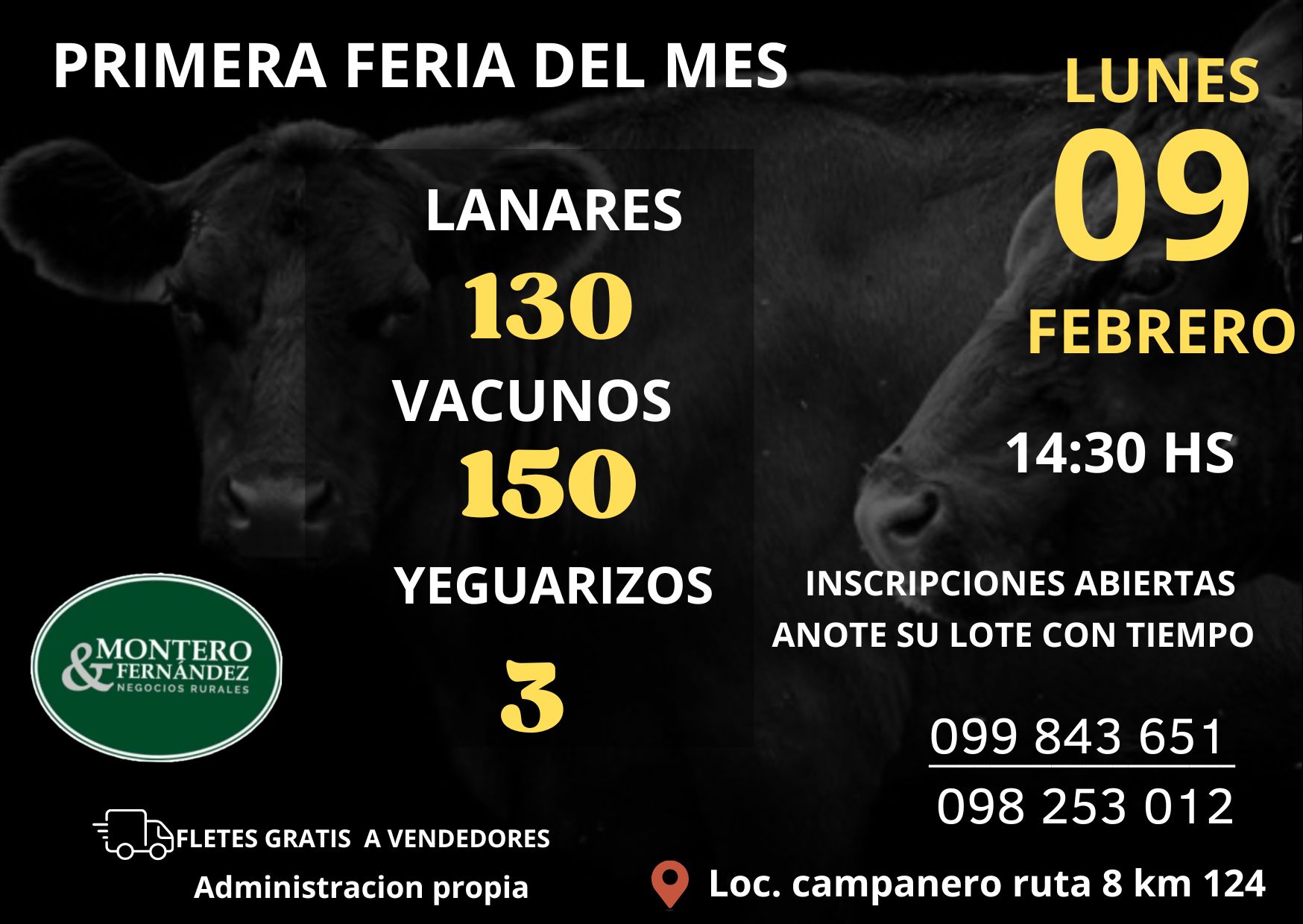 Remate Feria Mensual - Montero Fernandez