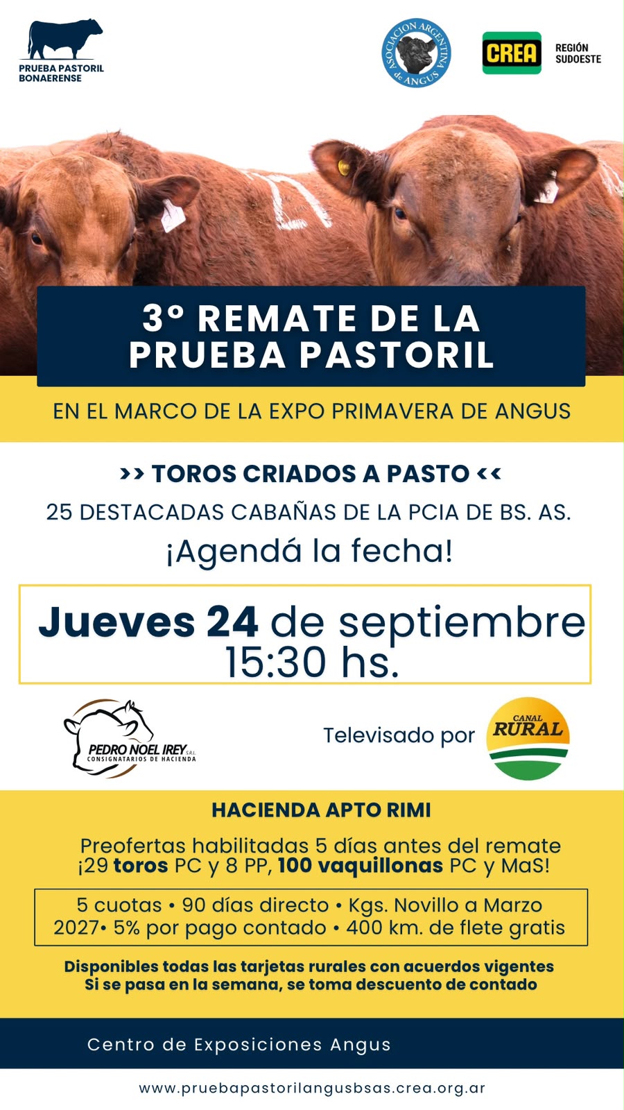 Remate Remate de la 3ª Prueba Pastoril