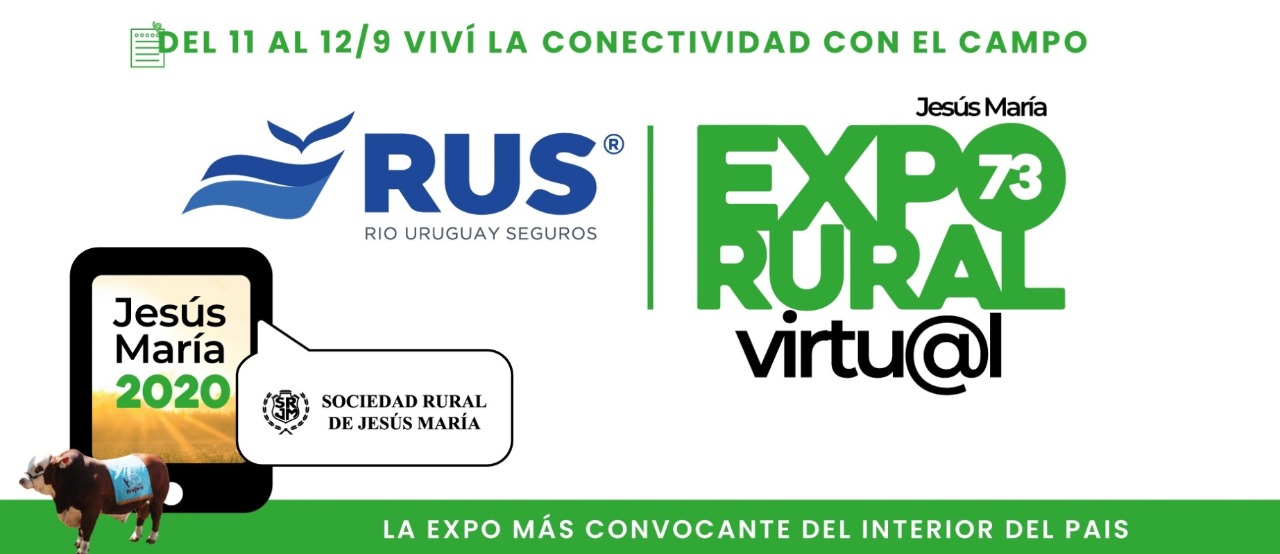 Afiche 73º Expo Rural Virtual - Soc Rural de Jesús María
