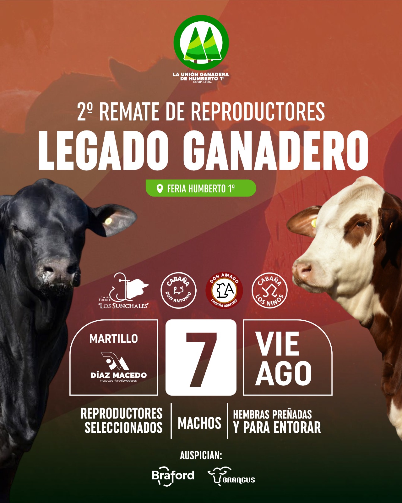 Remate 2º Remate de reproductores "LEGADO GANADERO"
