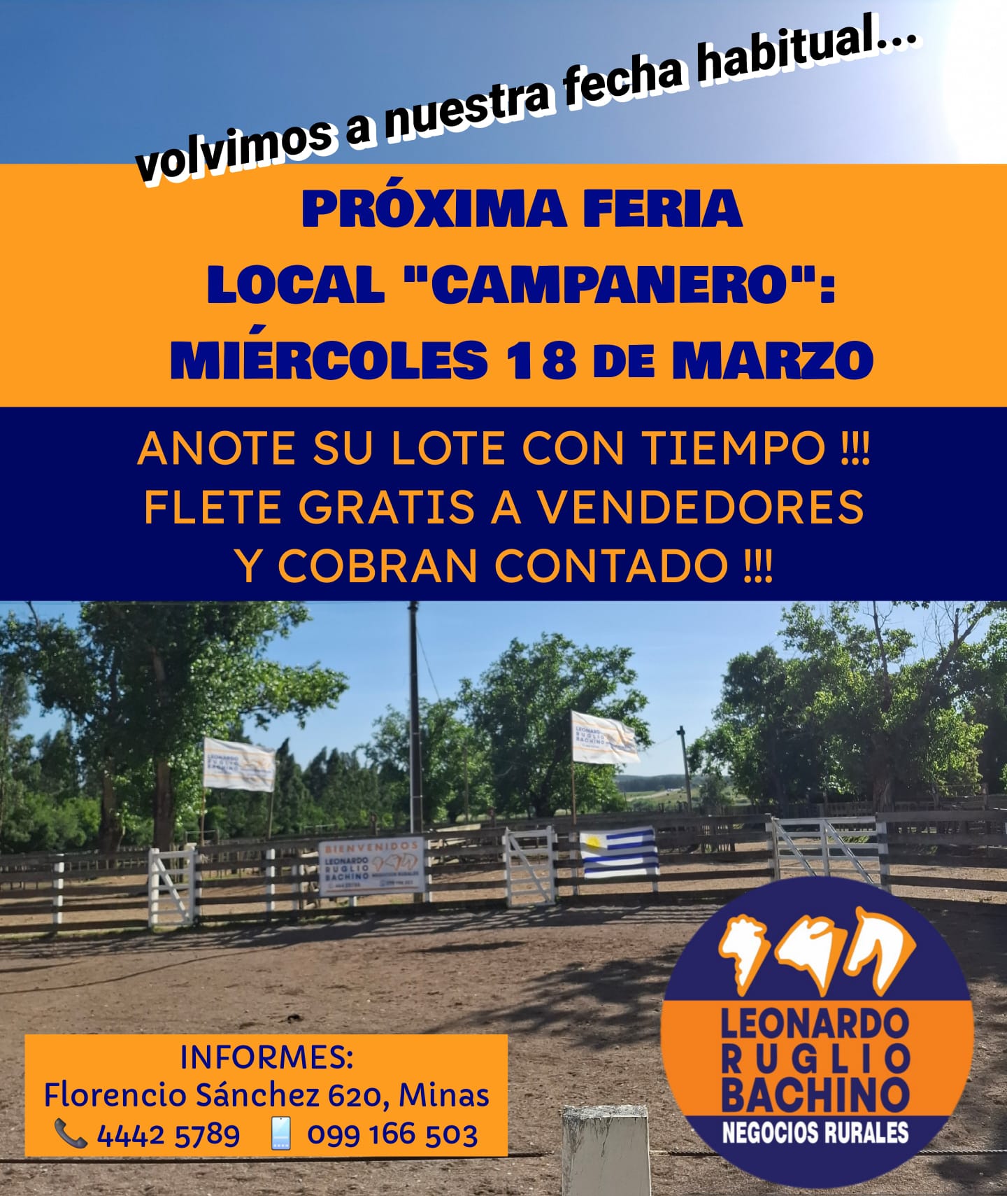 Remate Feria mensual - Leonardo Ruglio Bachino