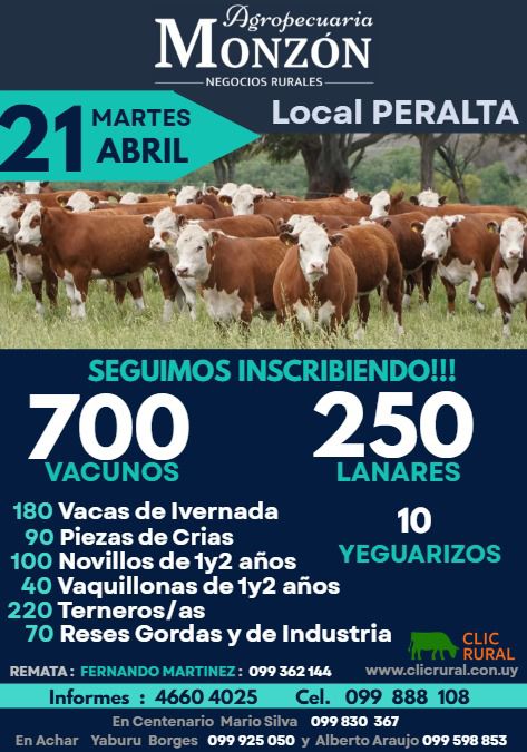 Feria Mensual - Agropecuaria Monzon