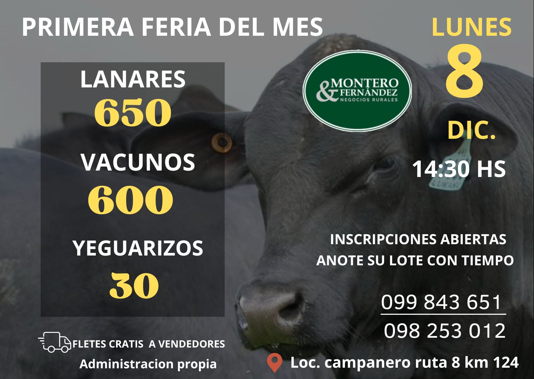 Remate Feria Mensual - Montero Fernandez