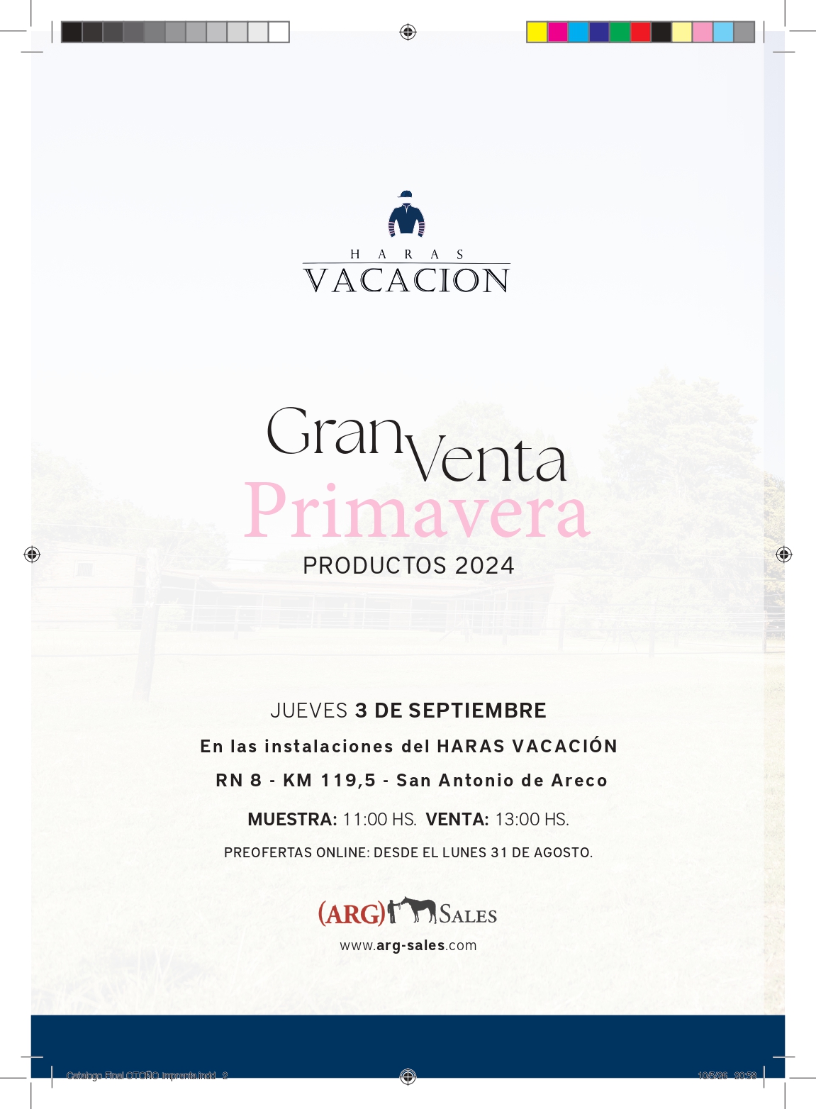 Afiche Haras Vacación 