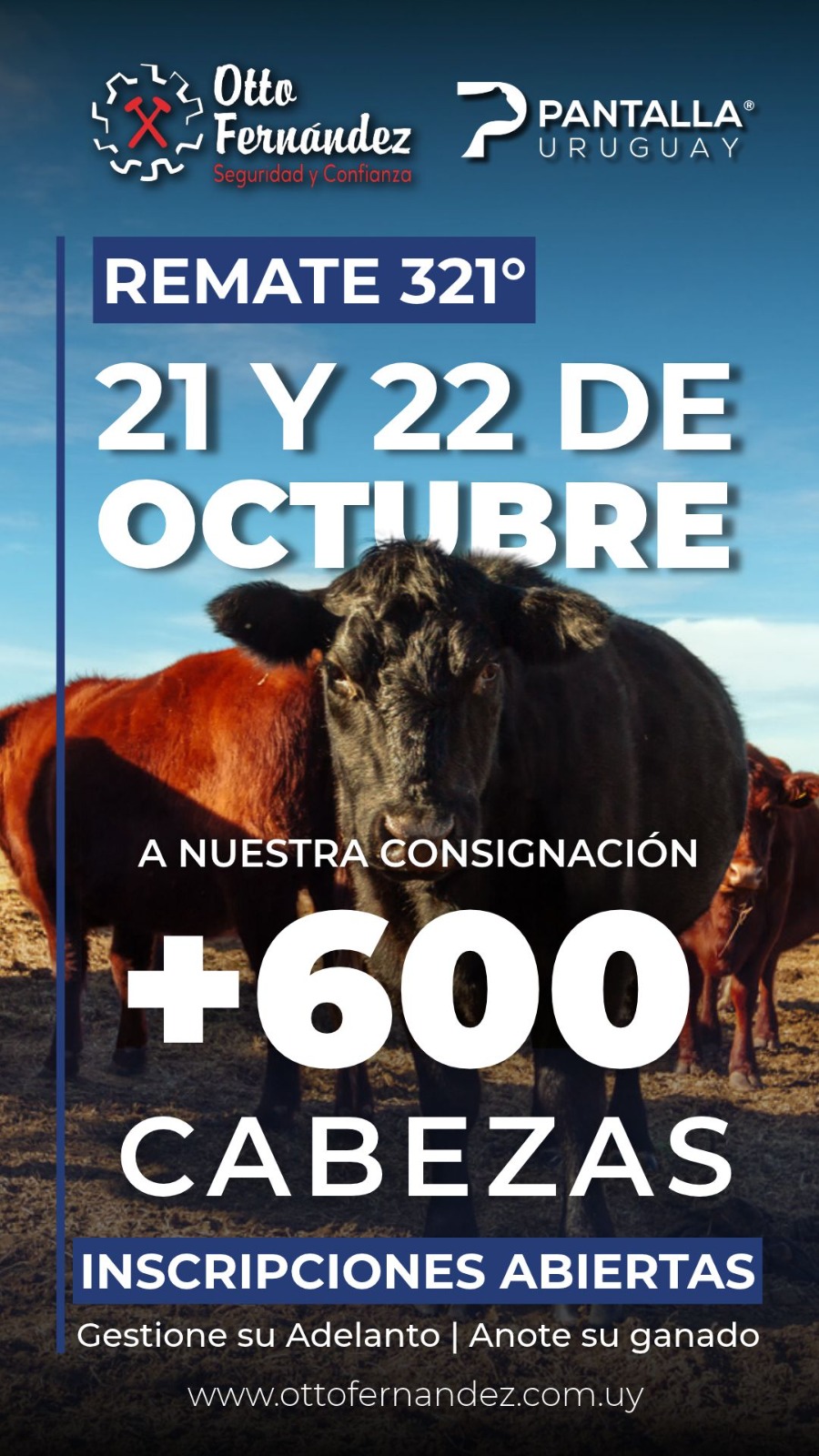 321º remate Pantalla Uruguay