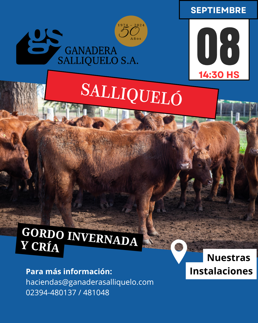 Afiche REMATE FERIA EN SALLIQUELÓ