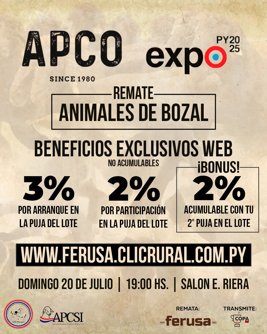 Remate FERIA DORPER Y SANTA INES OVINOS BOZAL- EXPO 2025