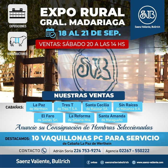 Remate Expo Rural Gral. Madariaga