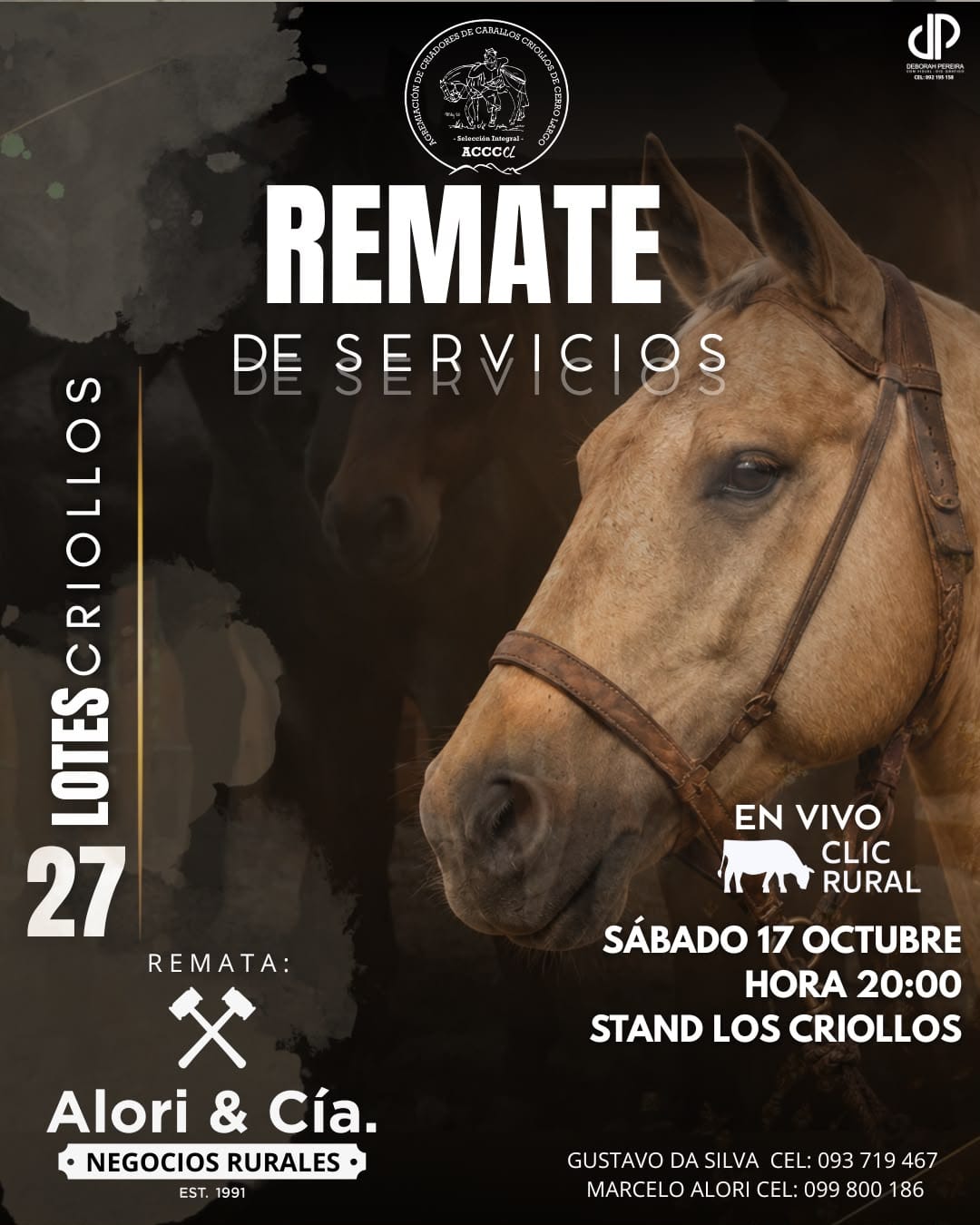 Afiche Remate de Servicios