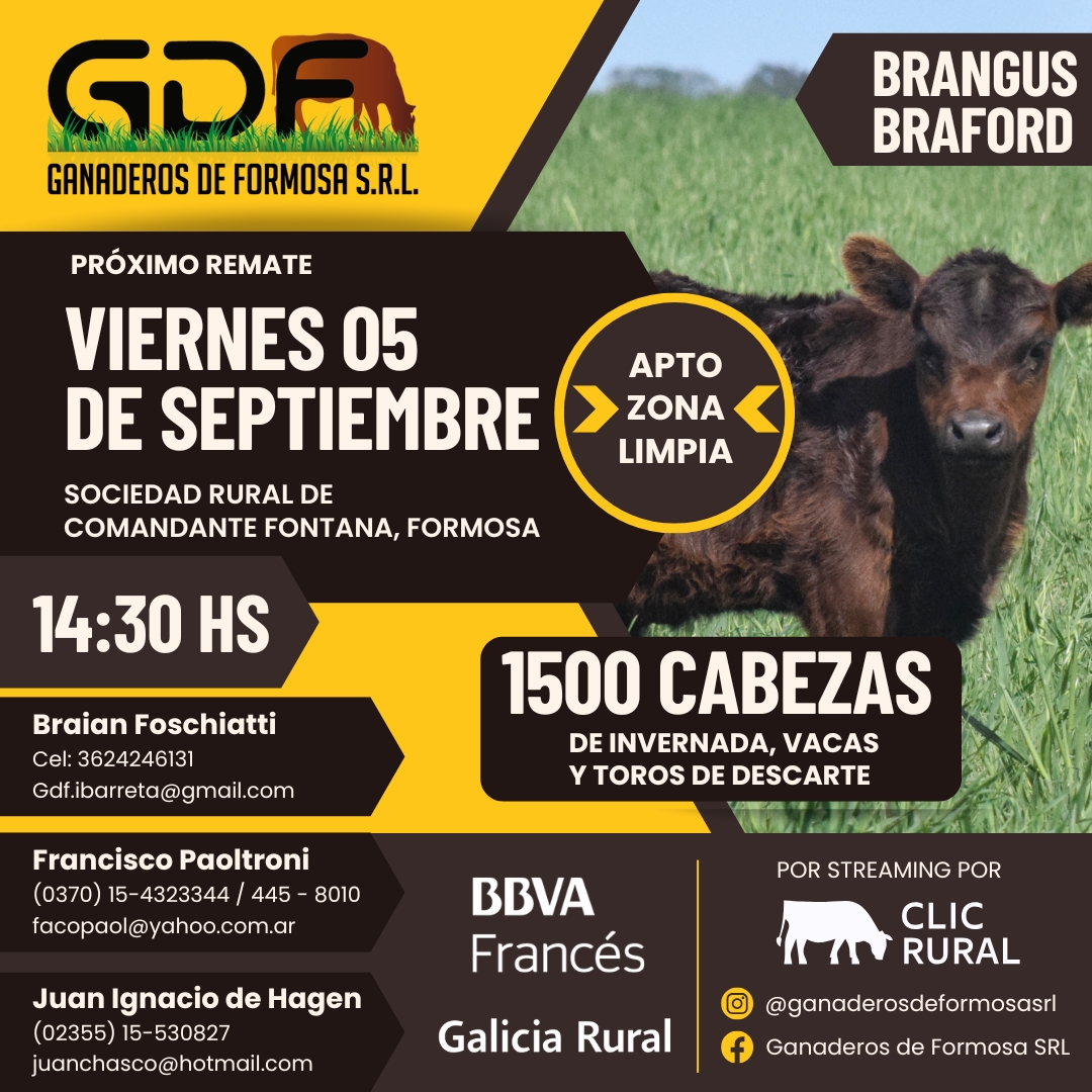 Remate 05 de Septiembre - Comandante Fontana