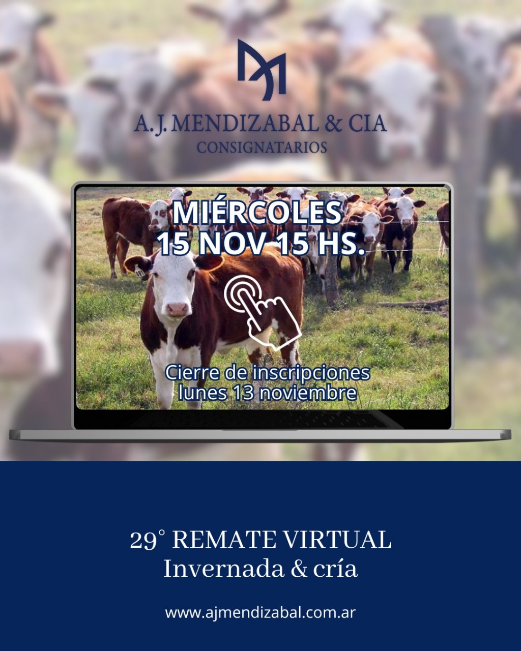 Afiche 29° Remate Virtual