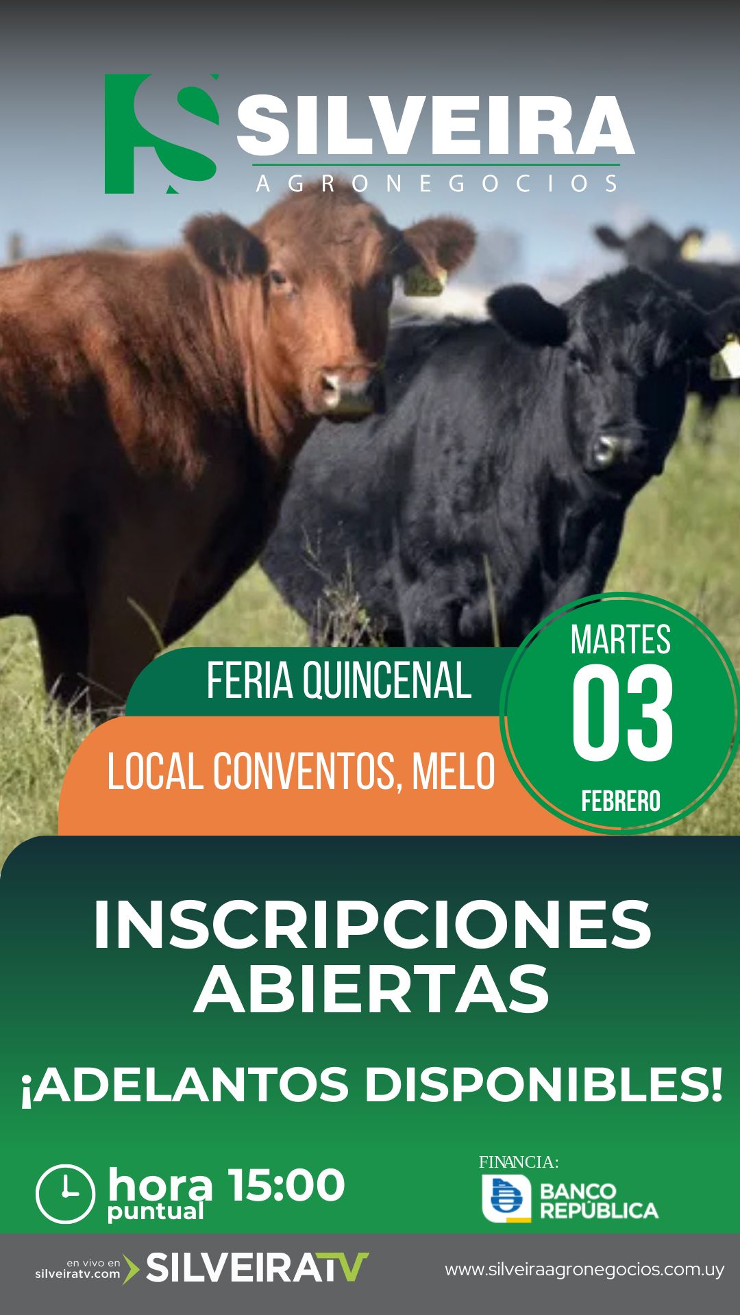 03 de Febrero - Local Conventos, Melo 