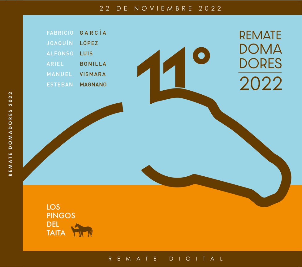 Afiche 11º Remate Domadores 2022
