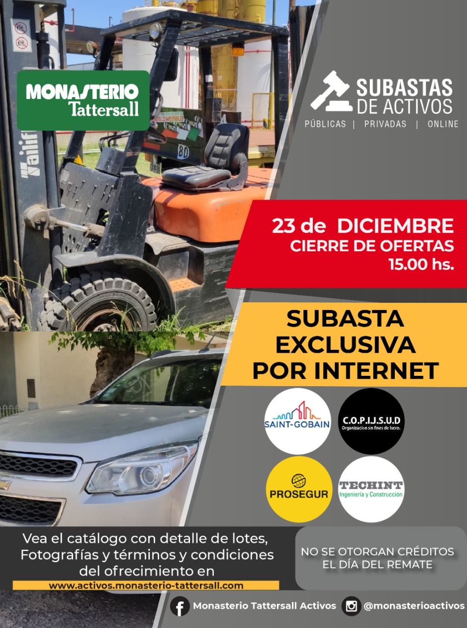 Afiche Subasta 23-12-20 Multiempresa