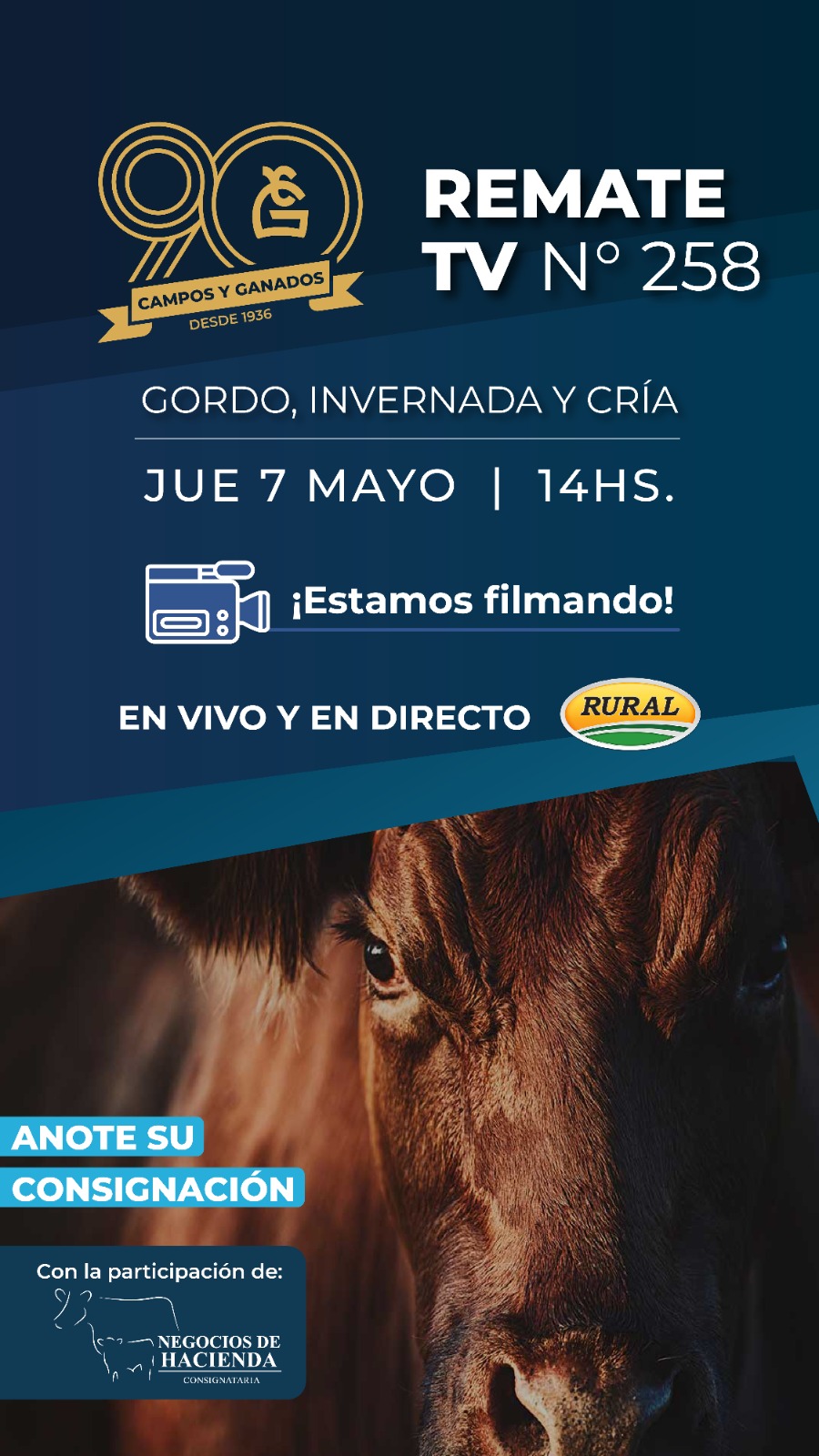 258° REMATE POR PANTALLA "90° ANIVERSARIO"