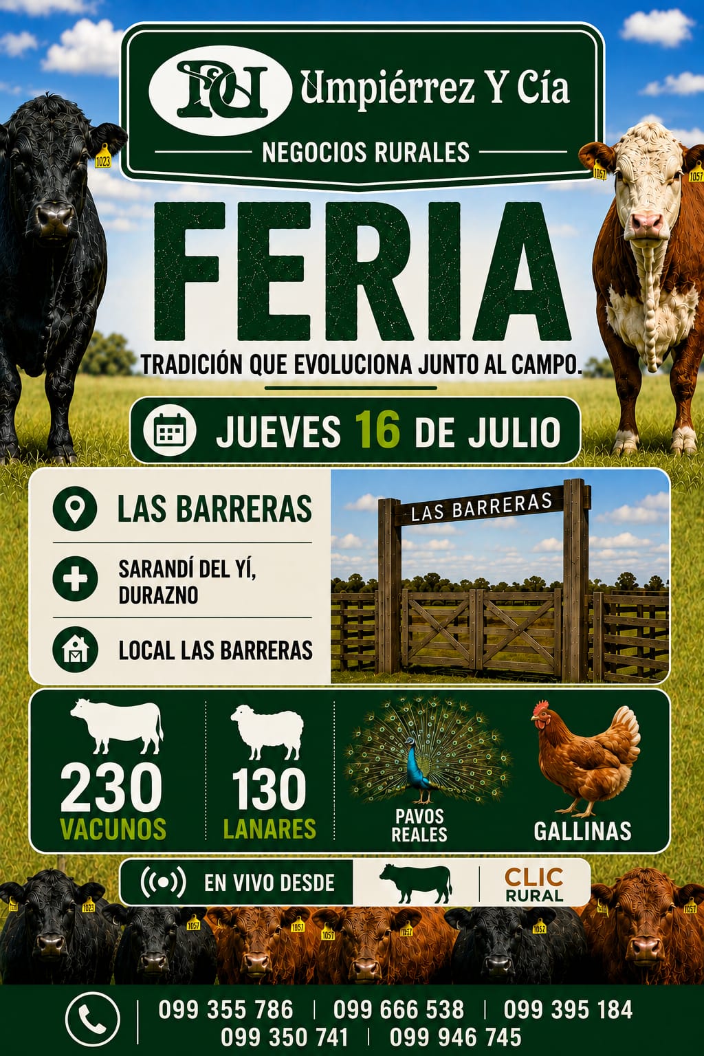 Remate Feria mensual - Umpierrez y Cia