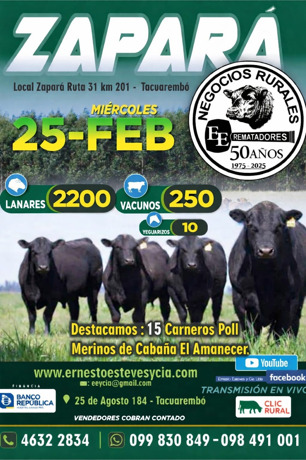 Feria mensual - Local Zapará