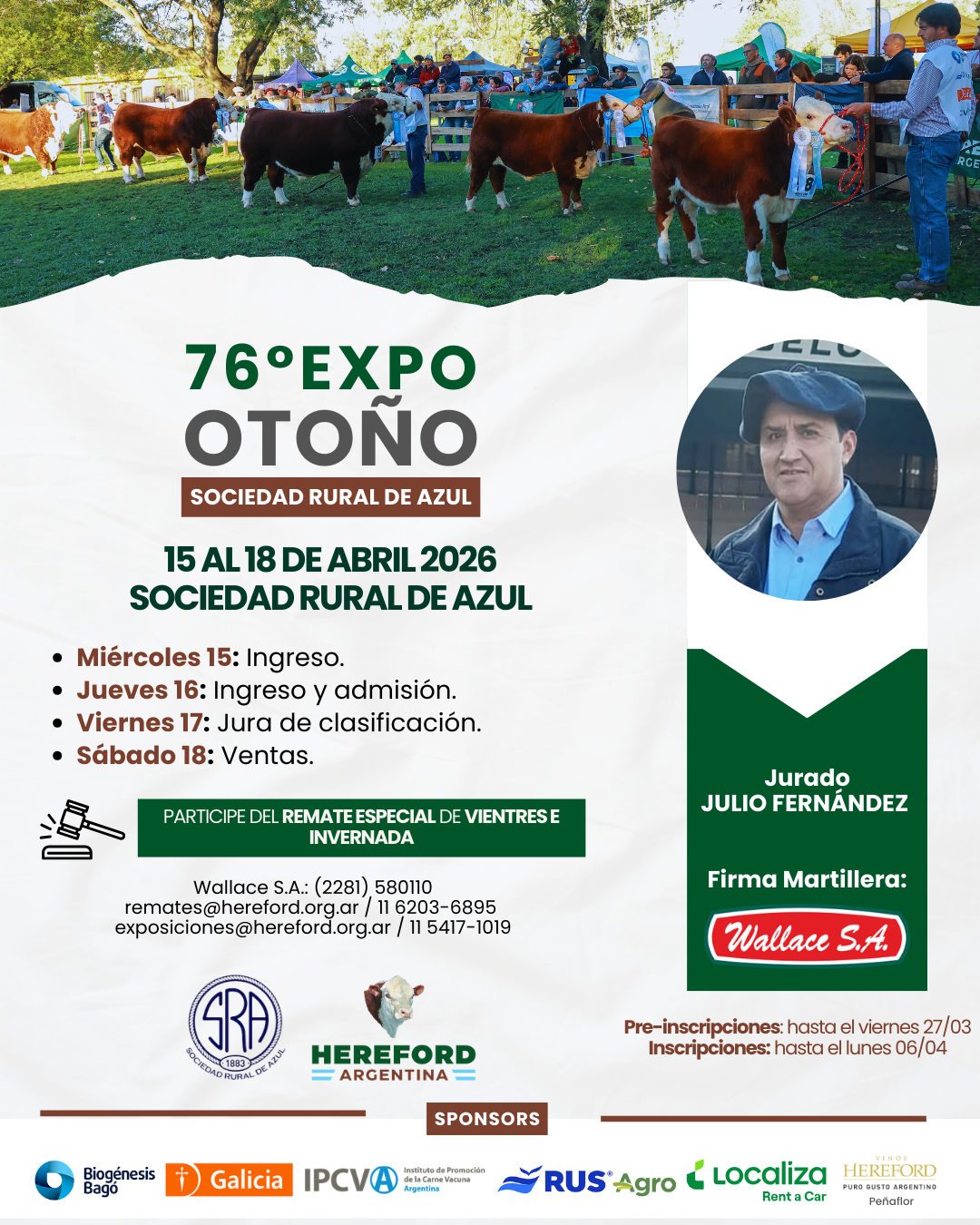 Afiche 76° Expo Otoño 2026 