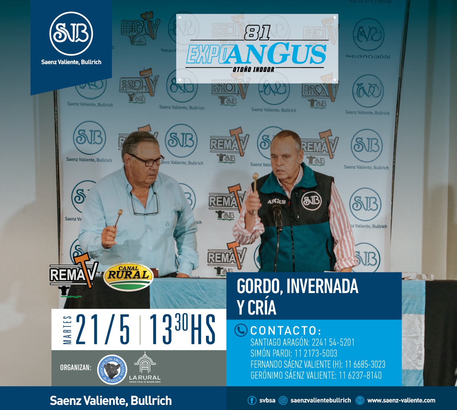 Afiche RematV Expo Angus Otoño