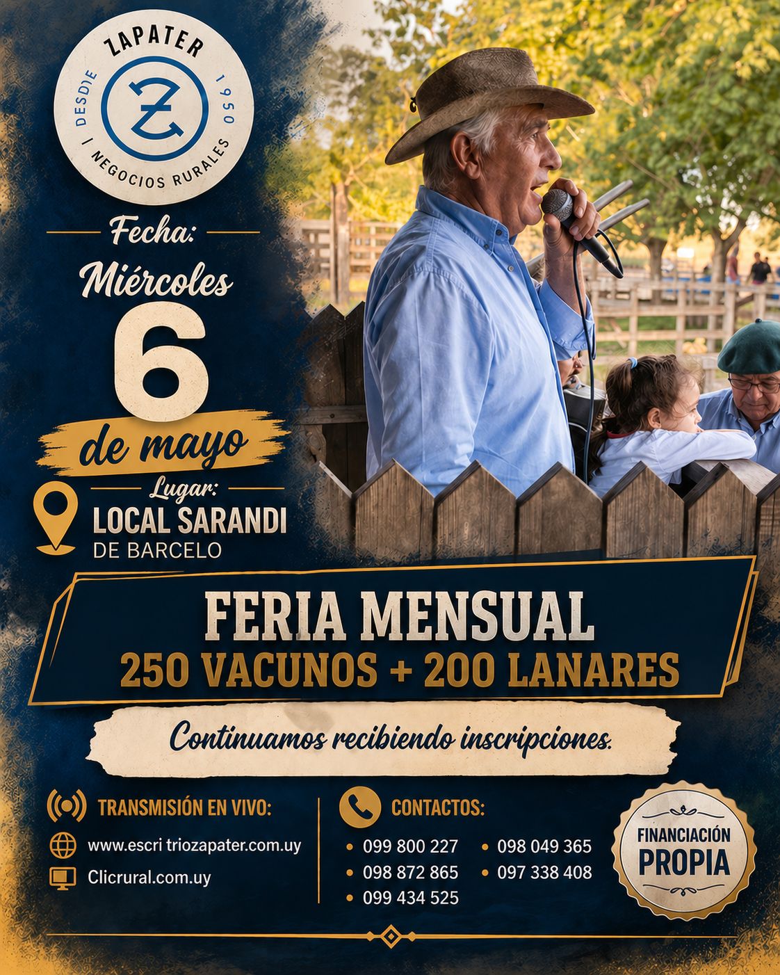 Remate Feria mensual - Local Sarandi de Barcelo