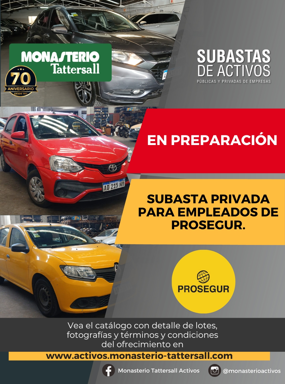 Remate SUB. PRIVADA EMPL. PROSEGUR 2026
