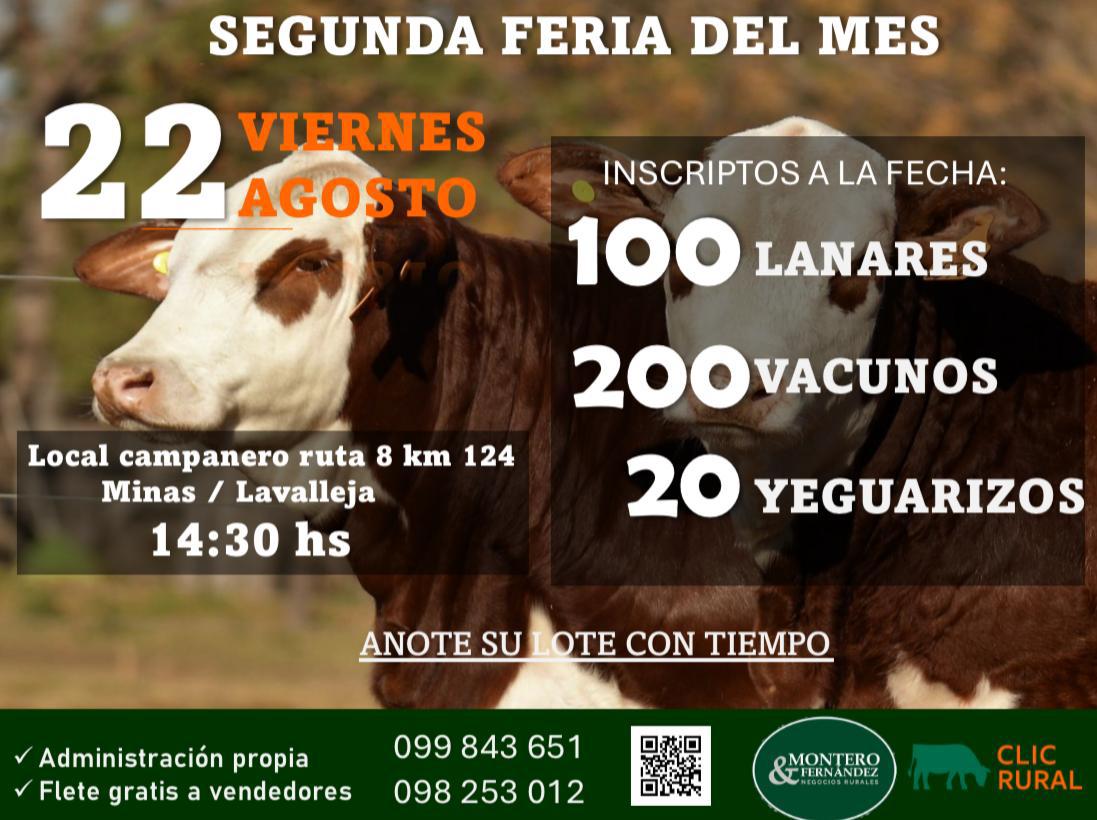 Remate Feria Mensual - Montero Fernandez