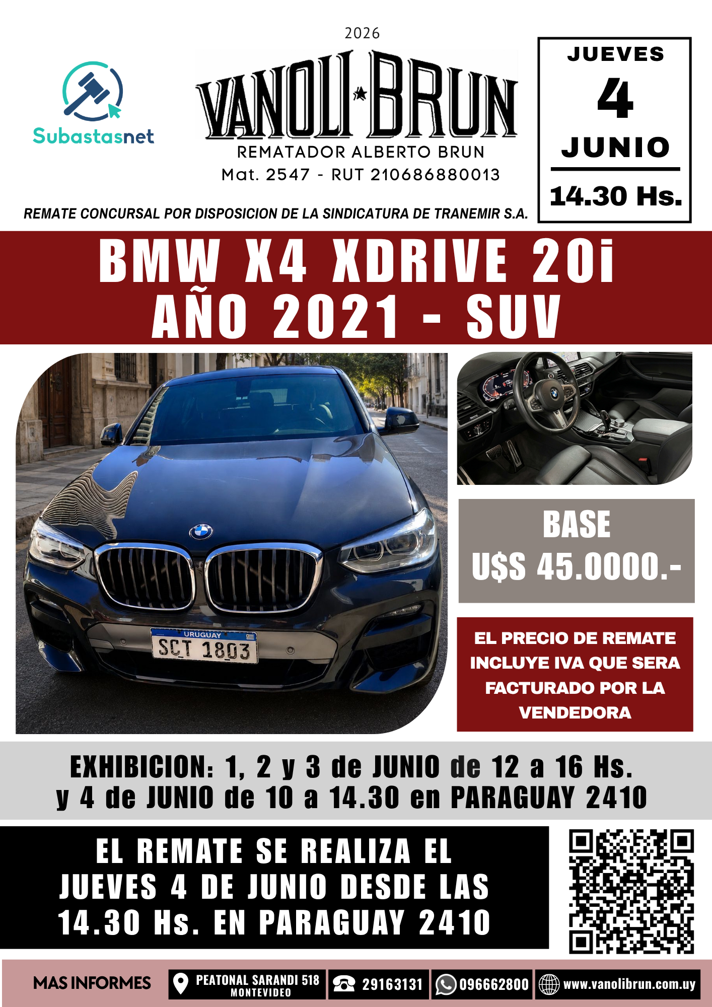 BMW X4 XDRIVE 20i
