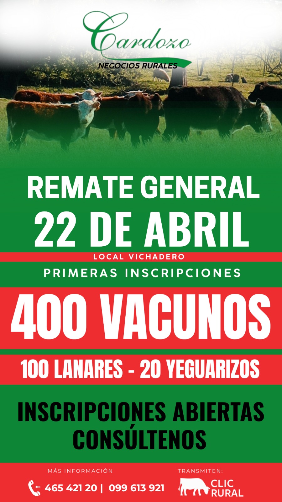 Remate Remate general