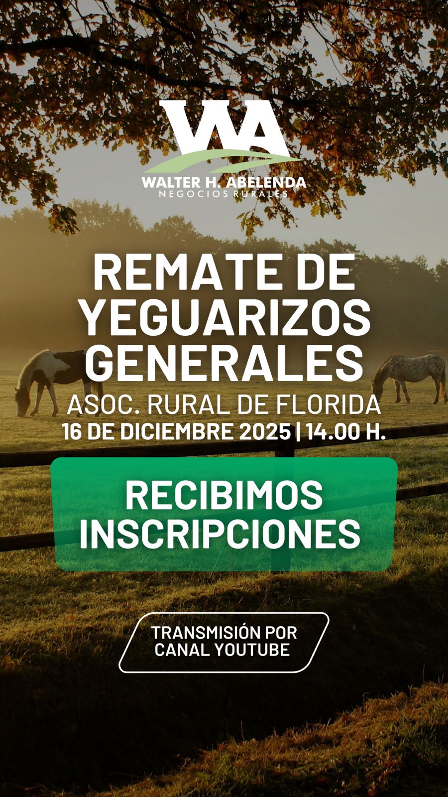 Remate de Yeguarizos Generales