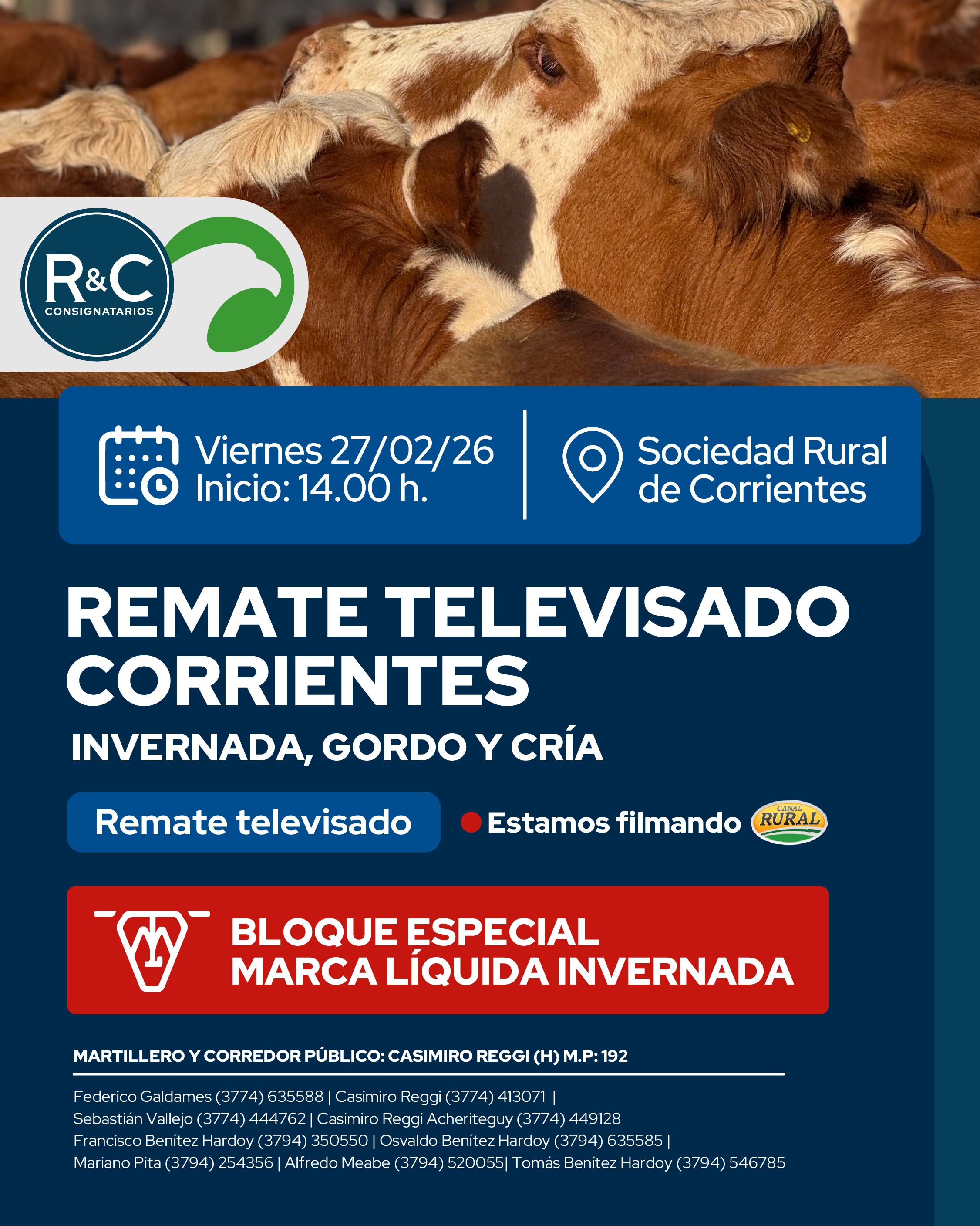 Remate televisado Corrientes 