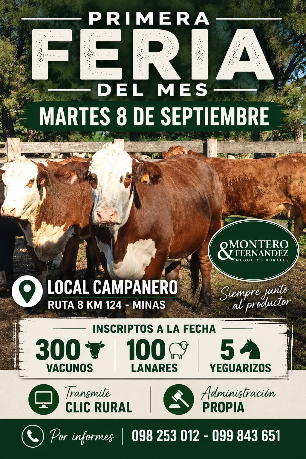 Remate Primer feria del mes