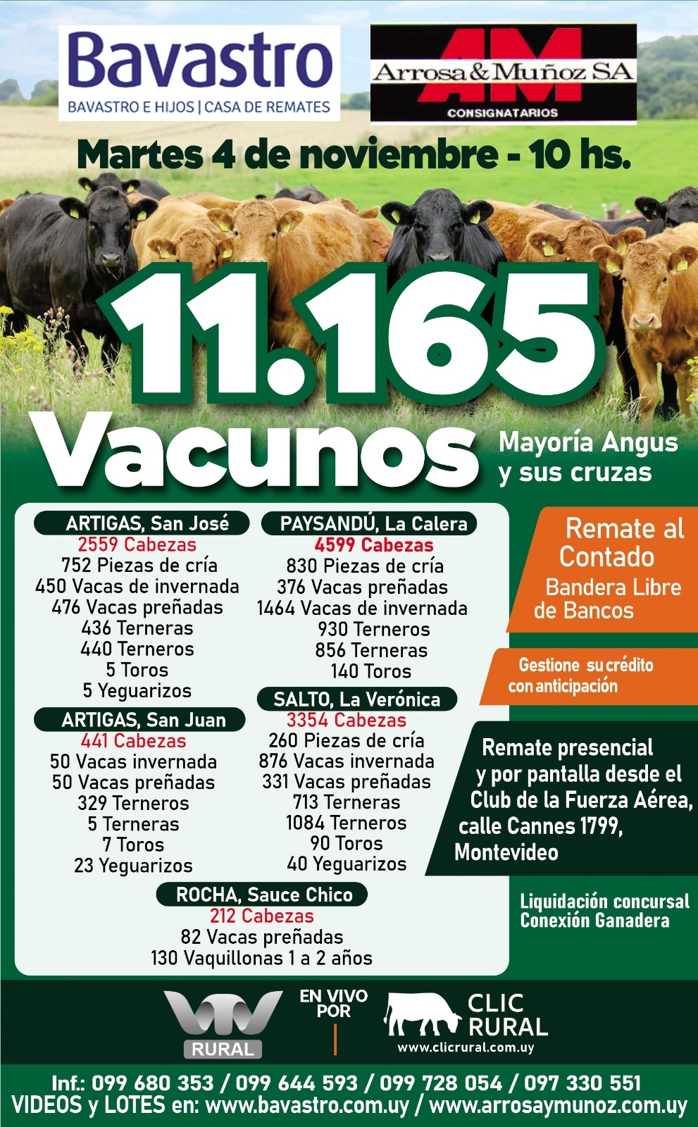 Remate Liquidación concursal Conexión Ganadera