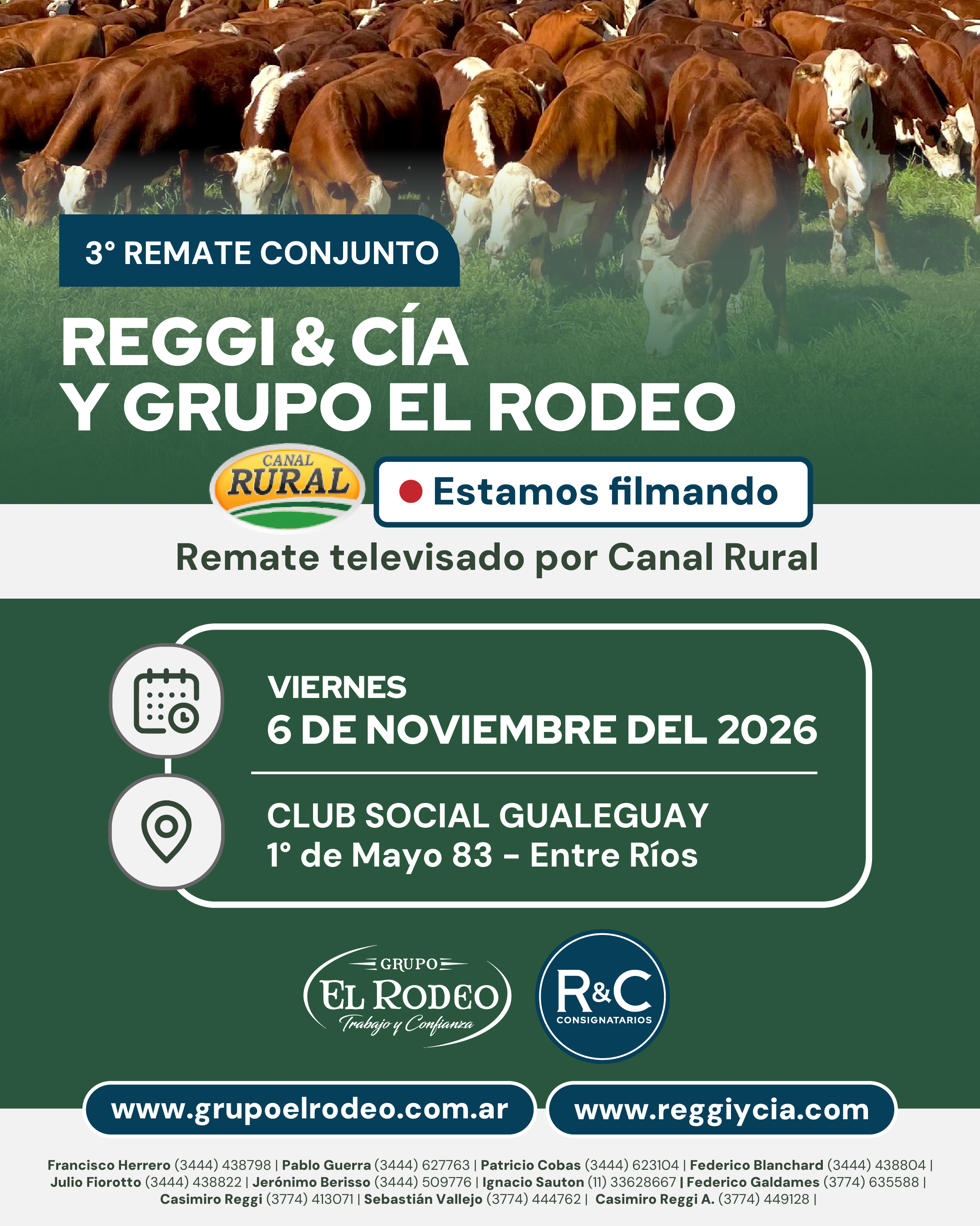 Televisado Especial  Conjunto con el Rodeo