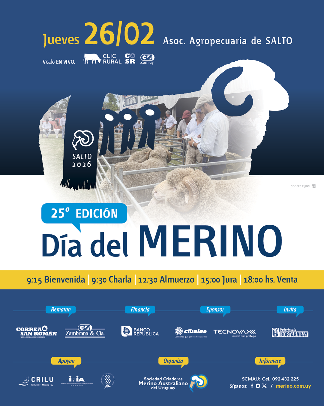 Remate 25º "DÍA DEL MERINO”