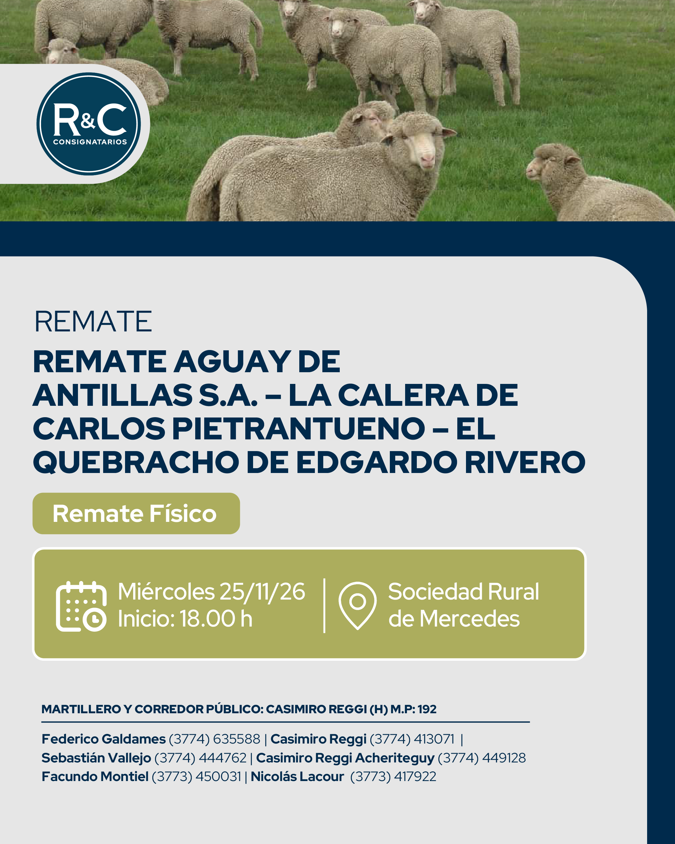 Remate Aguay de Antillas S.A.